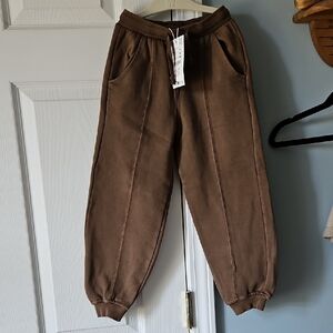 Zara Kids Chocolate Joggers